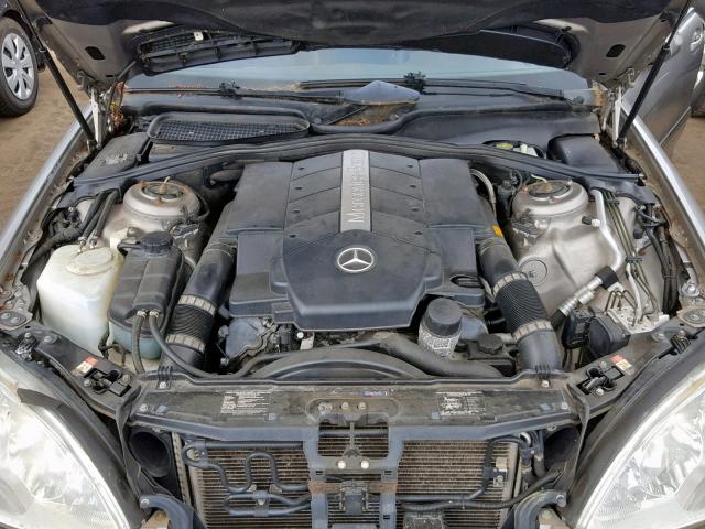 WDBNG83J64A398673 - 2004 MERCEDES-BENZ S 430 4MAT GOLD photo 7