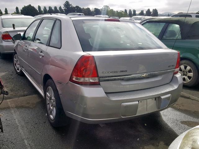 1G1ZT63896F257627 - 2006 CHEVROLET MALIBU MAX 银色 照片 3