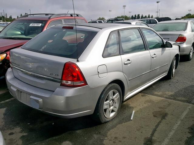 1G1ZT63896F257627 - 2006 CHEVROLET MALIBU MAX 银色 照片 4