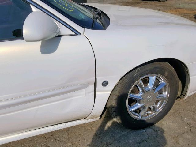 1G4HR54K04U249135 - 2004 BUICK LESABRE LI WHITE photo 9