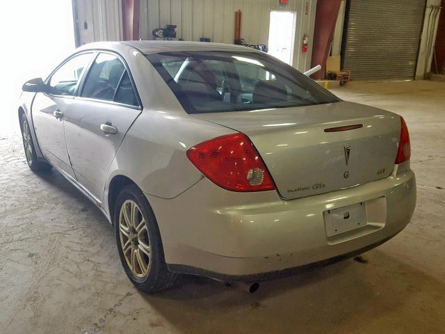 1G2ZH57N184134880 - 2008 PONTIAC G6 GT SILVER photo 3