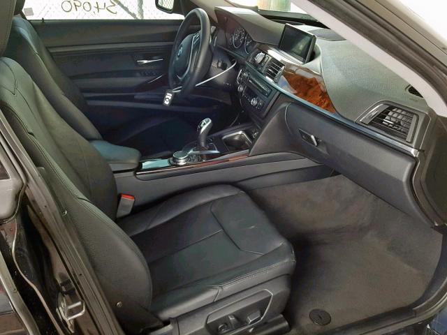 WBA3X9C55FD868188 - 2015 BMW 335 XIGT BLACK photo 5