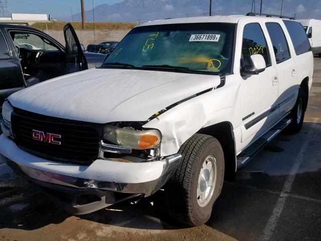 3GKEC16T63G345123 - 2003 GMC YUKON XL C WHITE photo 2