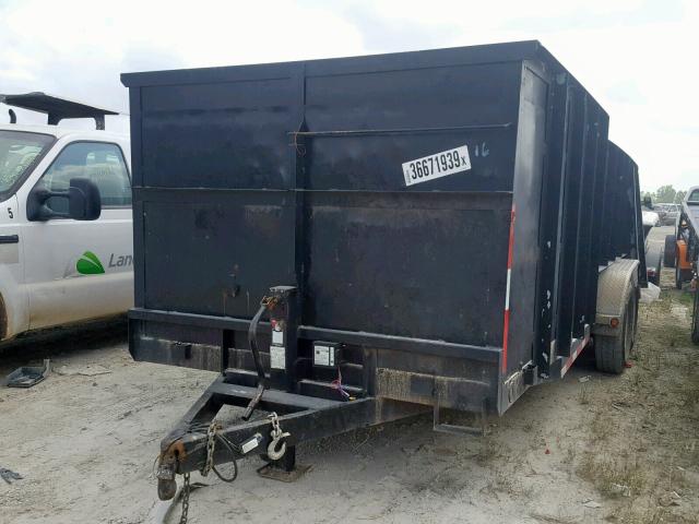 3CVC5202682118338 - 2008 PJ TRAILER BLACK photo 2