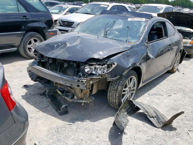 JTKDE167570199708 - 2007 TOYOTA SCION TC GRAY photo 2