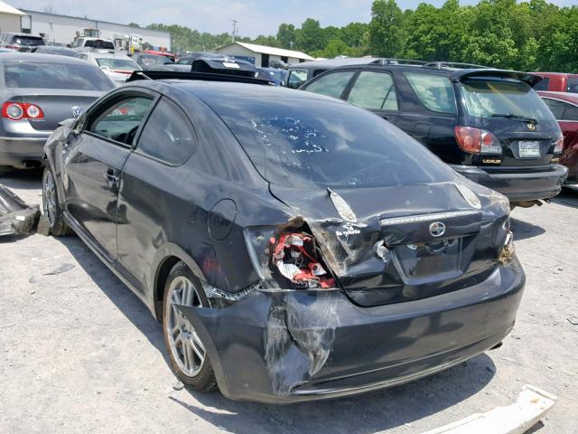 JTKDE167570199708 - 2007 TOYOTA SCION TC GRAY photo 3