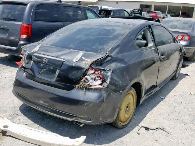 JTKDE167570199708 - 2007 TOYOTA SCION TC GRAY photo 4