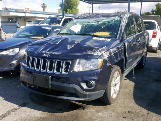 1J4NT1FA1BD224421 - 2011 JEEP COMPASS SP Көк фото 2