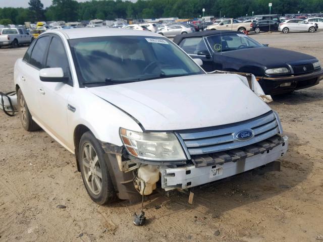 1FAHP24W88G119898 - 2008 FORD TAURUS SEL WHITE photo 1