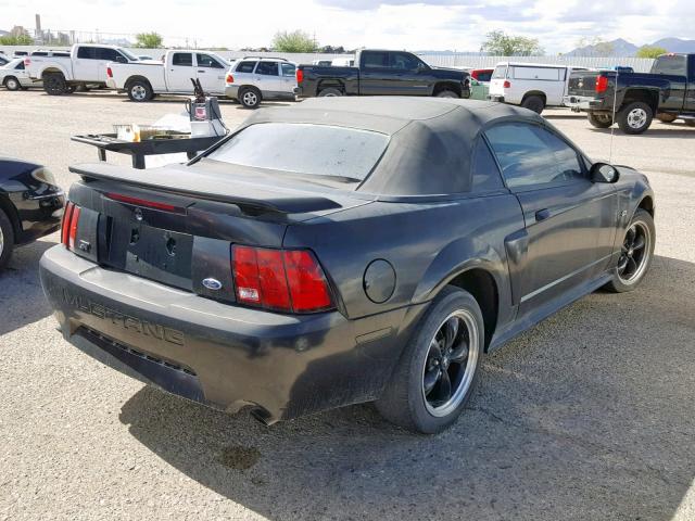 1FAFP45X33F362995 - 2003 FORD MUSTANG GT BLACK photo 4