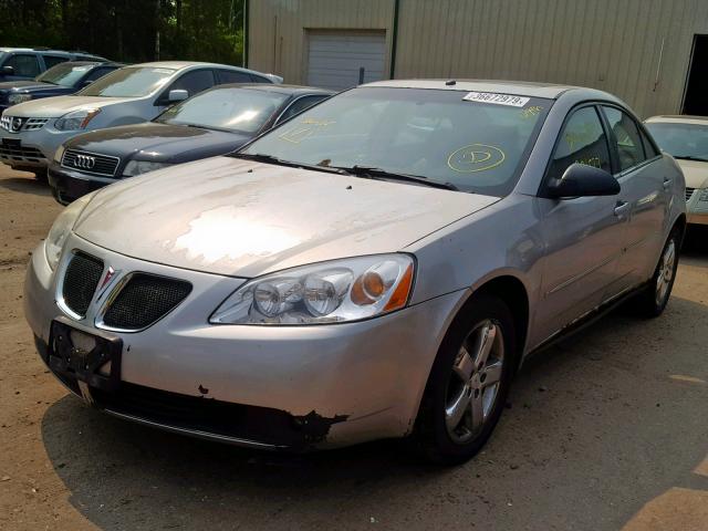 1G2ZH558964145524 - 2006 PONTIAC G6 GT SILVER photo 2