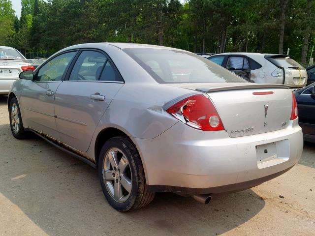 1G2ZH558964145524 - 2006 PONTIAC G6 GT SILVER photo 3