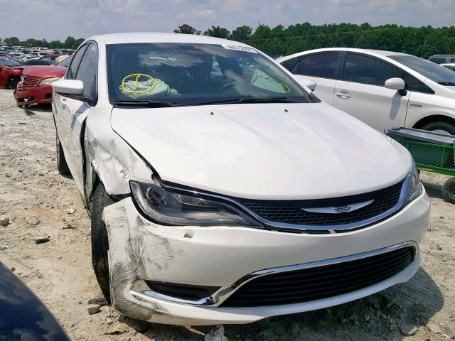 1C3CCCAB0HN506842 - 2017 CHRYSLER 200 LIMITE WHITE photo 1