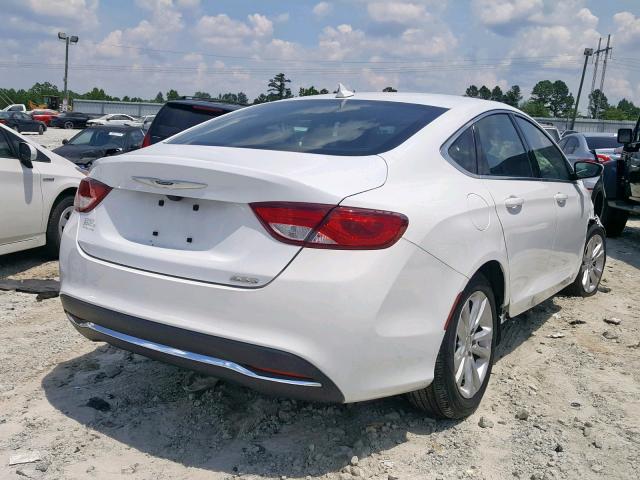 1C3CCCAB0HN506842 - 2017 CHRYSLER 200 LIMITE WHITE photo 4