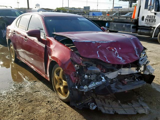 JTHBE1BL9FA014164 - 2015 LEXUS GS 350 RED photo 1