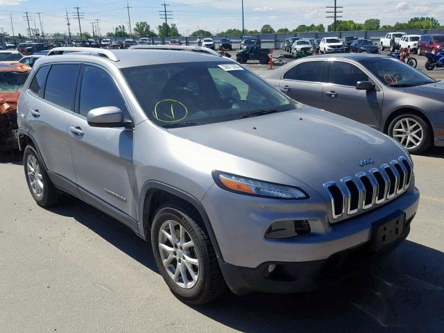 1C4PJMCB3FW715506 - 2015 JEEP CHEROKEE L SILVER photo 1