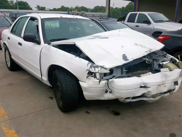 2FAHP71W96X123239 - 2006 FORD CROWN VICT WHITE photo 1