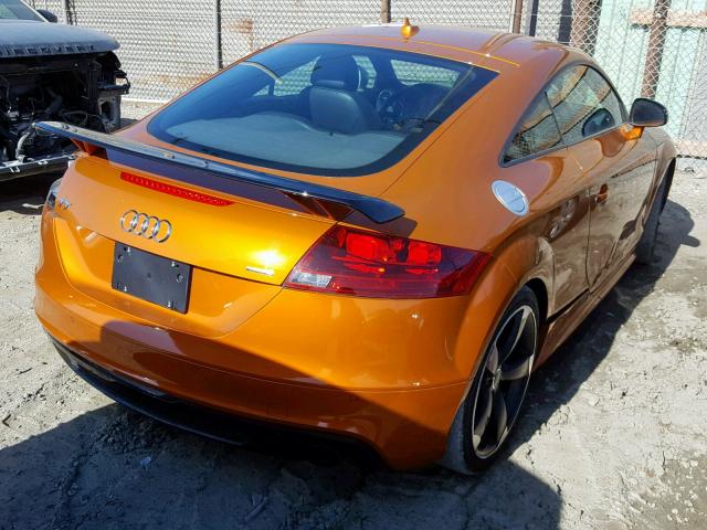 TRUBFAFK0E1009567 - 2014 AUDI TT PREMIUM ORANGE photo 4