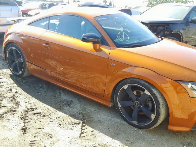 TRUBFAFK0E1009567 - 2014 AUDI TT PREMIUM ORANGE photo 9