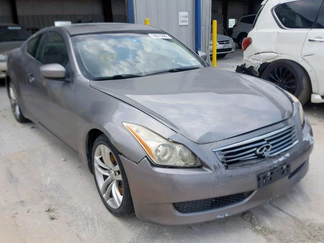 JNKCV64E38M126847 - 2008 INFINITI G37 BASE GRAY photo 1