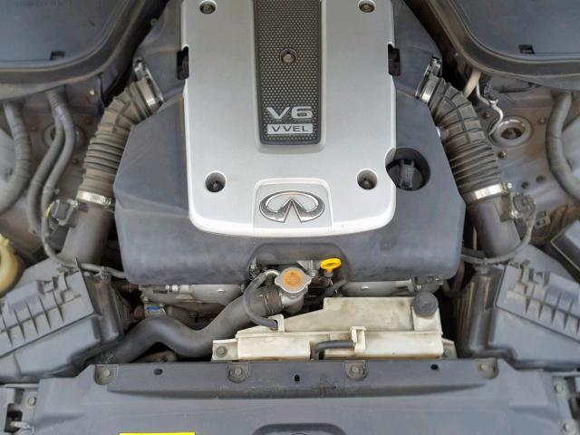 JNKCV64E38M126847 - 2008 INFINITI G37 BASE GRAY photo 7