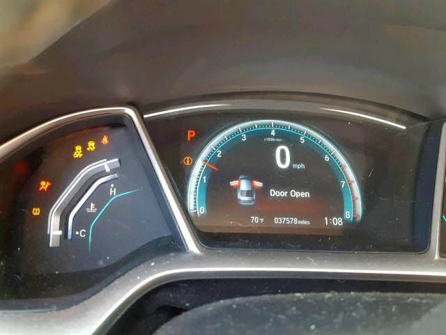 2HGFC1F70GH641510 - 2016 HONDA CIVIC EXL BLUE photo 8