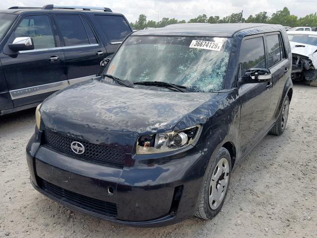 JTLKE50E681046025 - 2008 TOYOTA SCION XB 黑色 照片 2