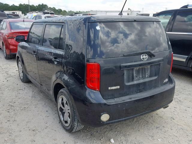 JTLKE50E681046025 - 2008 TOYOTA SCION XB 黑色 照片 3
