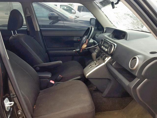 JTLKE50E681046025 - 2008 TOYOTA SCION XB 黑色 照片 5