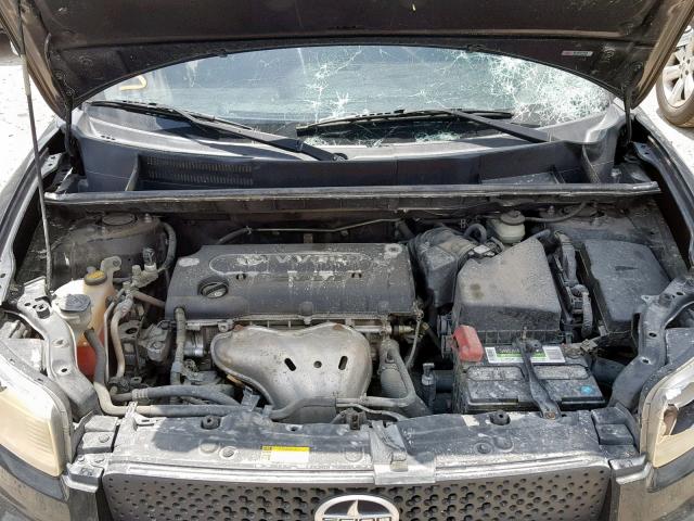 JTLKE50E681046025 - 2008 TOYOTA SCION XB 黑色 照片 7