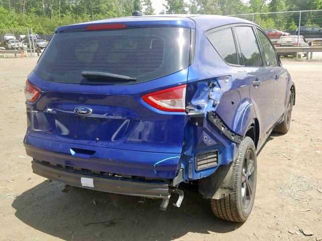 1FMCU0F7XEUE34914 - 2014 FORD ESCAPE S BLUE photo 4