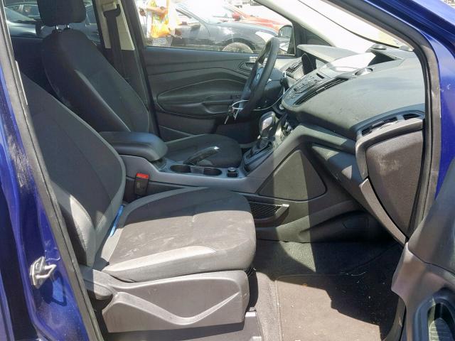 1FMCU0F7XEUE34914 - 2014 FORD ESCAPE S BLUE photo 5