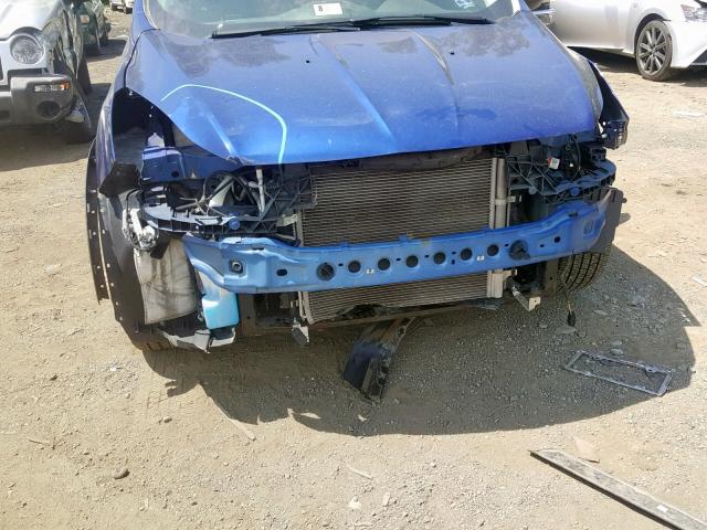 1FMCU0F7XEUE34914 - 2014 FORD ESCAPE S BLUE photo 9