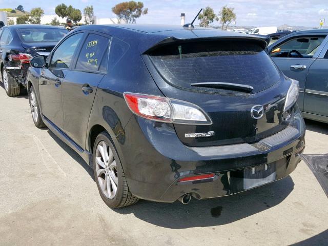 JM1BL1M64B1481842 - 2011 MAZDA 3 S BLACK photo 3