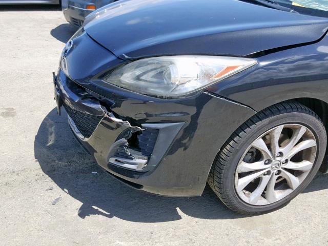 JM1BL1M64B1481842 - 2011 MAZDA 3 S BLACK photo 9