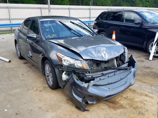 1HGCP2F86BA036985 - 2011 HONDA ACCORD EXL GRAY photo 1