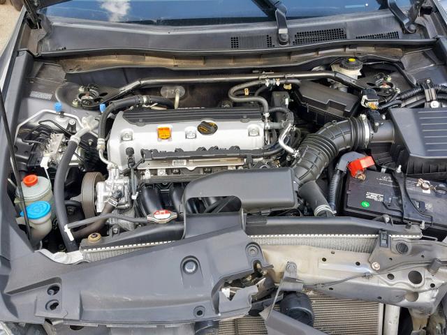 1HGCP2F86BA036985 - 2011 HONDA ACCORD EXL GRAY photo 7