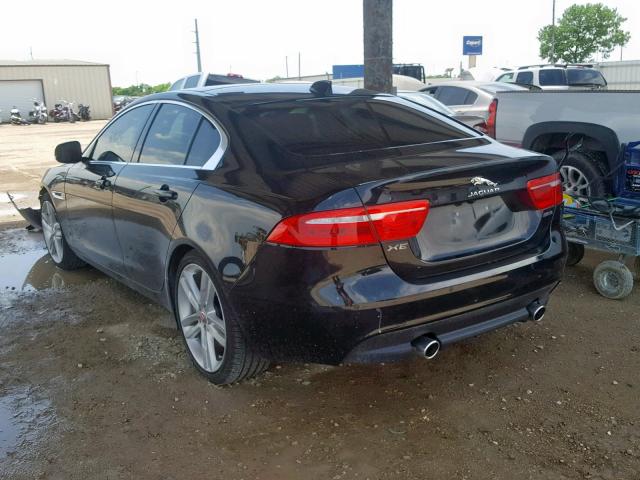 SAJAE4EV0JCP25584 - 2018 JAGUAR XE PRESTIG BLACK photo 3