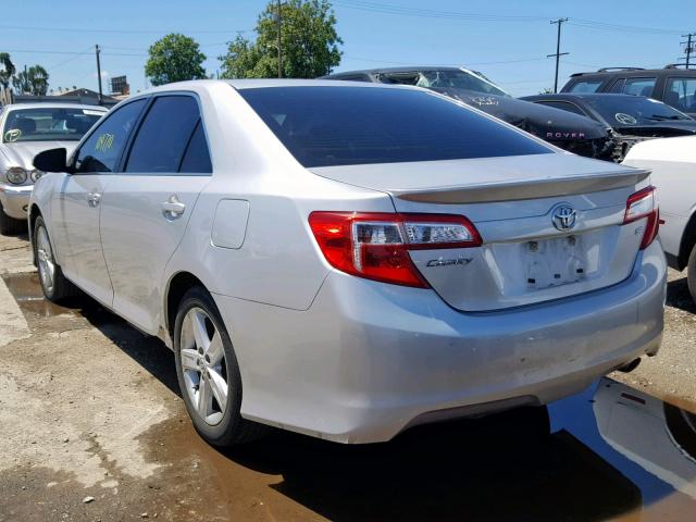 4T1BF1FK4DU220256 - 2013 TOYOTA CAMRY L SILVER photo 3