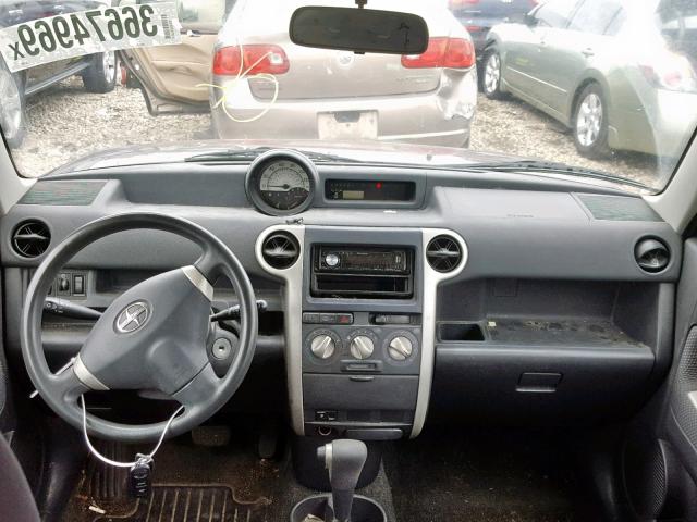 JTLKT324X50181069 - 2005 TOYOTA SCION XB 勃艮第红 照片 9