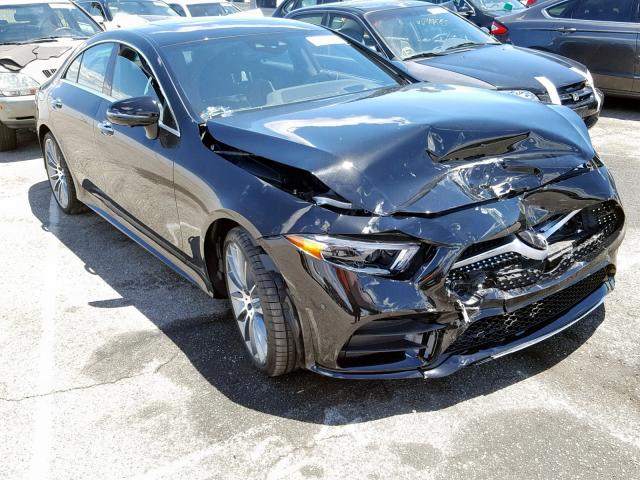 WDD2J5JB5KA016152 - 2019 MERCEDES-BENZ CLS 450 BLACK photo 1