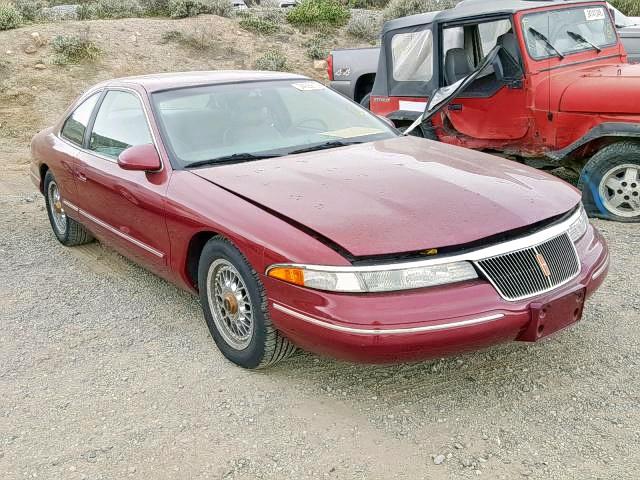 1LNLM91V8PY709878 - 1993 LINCOLN MARK VIII RED photo 1