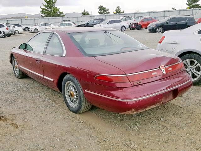 1LNLM91V8PY709878 - 1993 LINCOLN MARK VIII RED photo 3