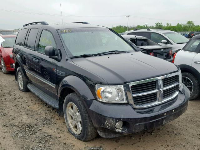 1D8HB48N98F146444 - 2008 DODGE DURANGO SL BLACK photo 1