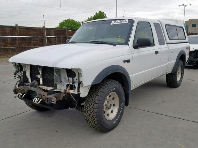 1FTZR45E02PB66263 - 2002 FORD RANGER SUP WHITE photo 2