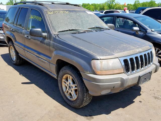 1J4GW48N22C173888 - 2002 JEEP GRAND CHER GRAY photo 1