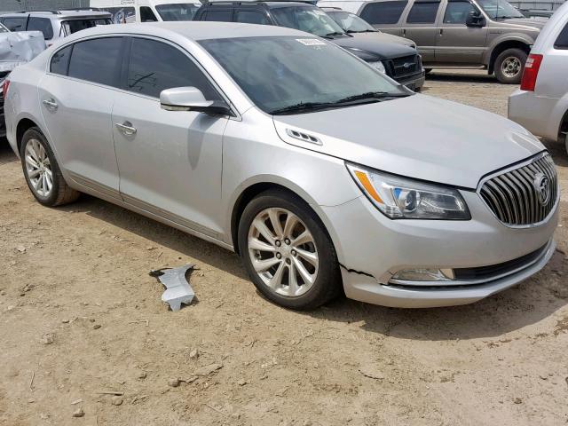 1G4GB5G36EF101839 - 2014 BUICK LACROSSE SILVER photo 1