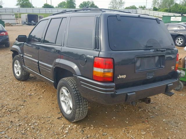 1J4GZ88Z4WC120696 - 1998 JEEP GRAND CHER BLACK photo 3