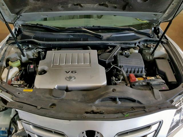 4T1BK46K87U544554 - 2007 TOYOTA CAMRY NEW SILVER photo 7