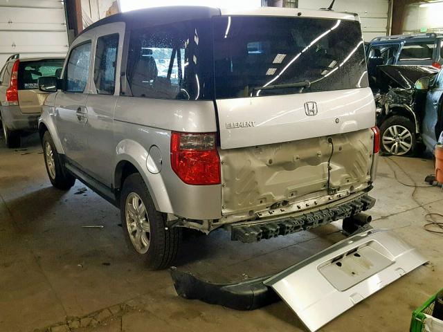 5J6YH18757L012957 - 2007 HONDA ELEMENT EX SILVER photo 3